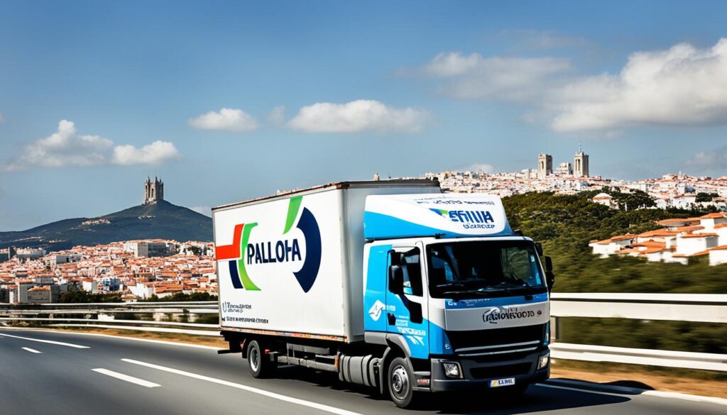 Transporte de cargas em Palhoça
