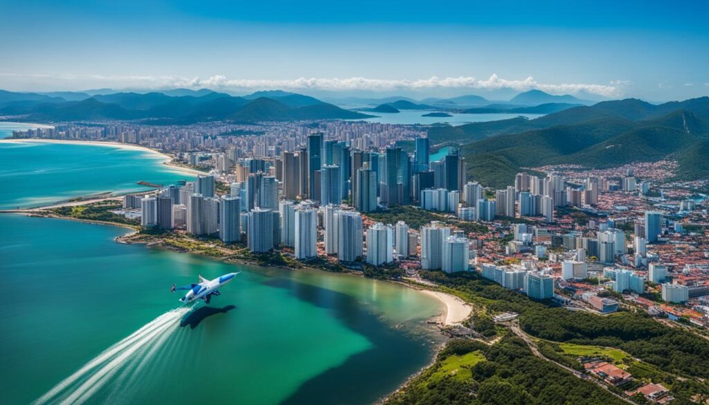 transporte aéreo Florianópolis