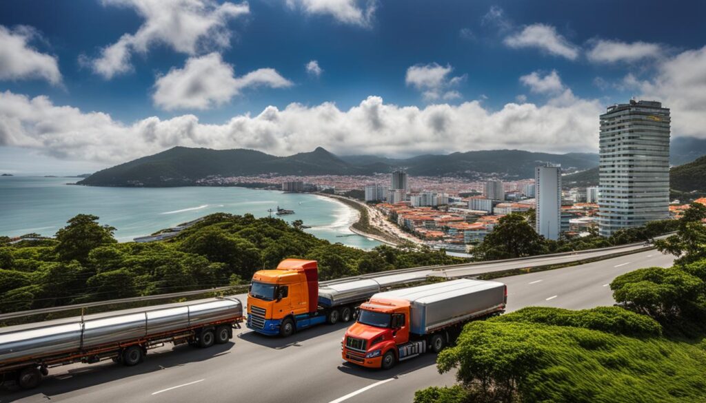 transporte de carga Florianopolis